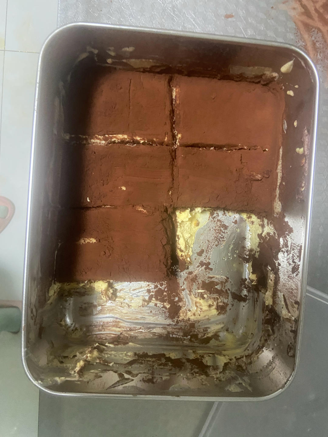 在欧洲学会的经典版提拉米苏