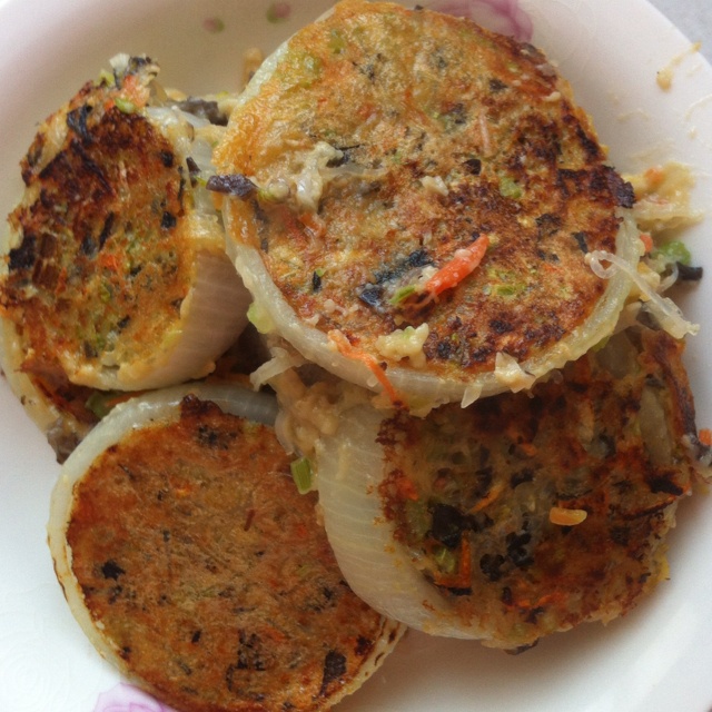 洋葱田园土豆饼