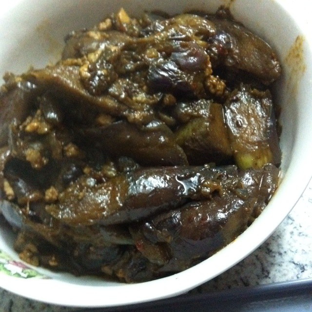 肉末烧茄子