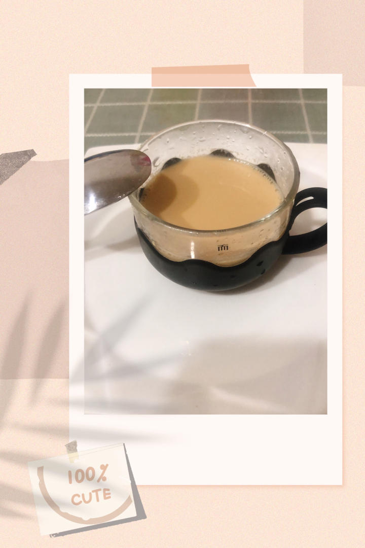 自制焦糖奶茶