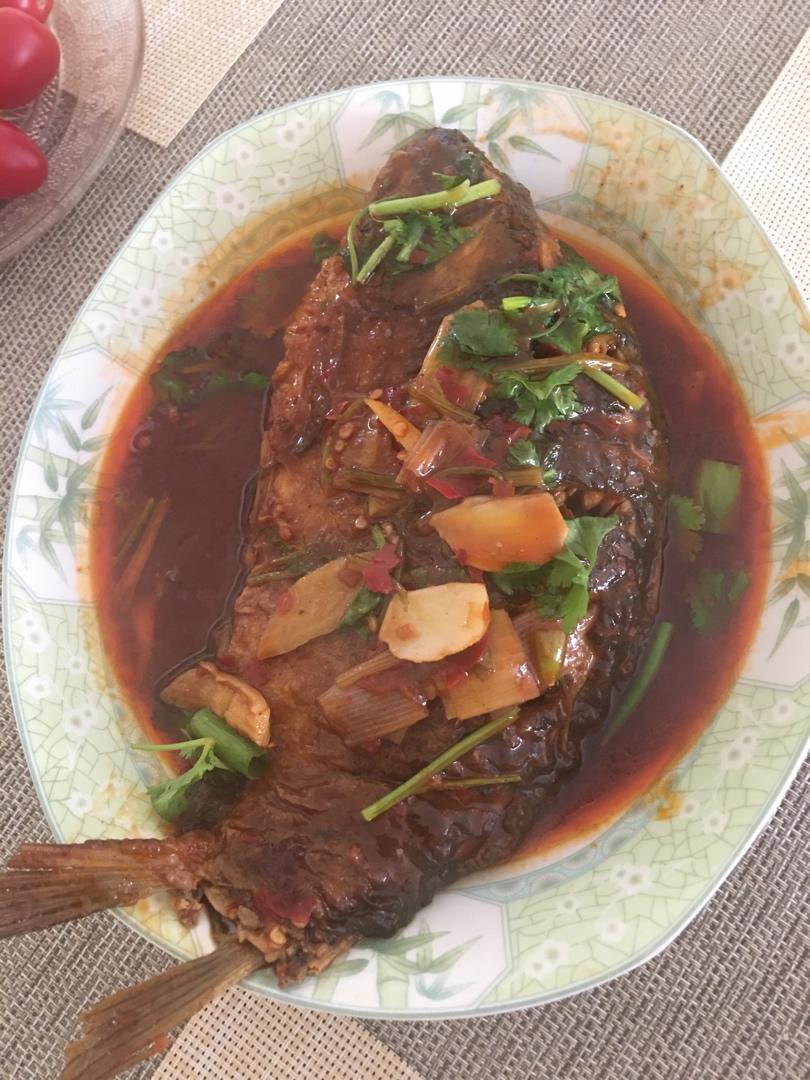 红烧鲫鱼