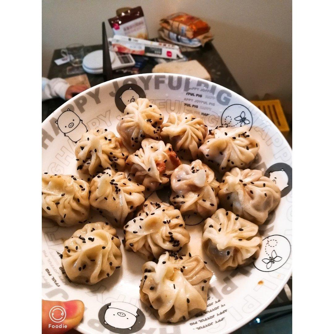 饺子皮版生煎包