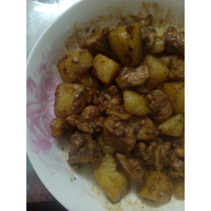 土豆炖排骨