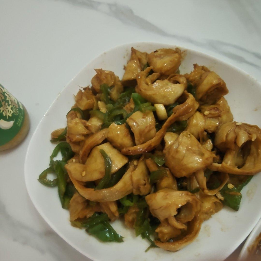 米饭杀手系列之青椒炒面筋