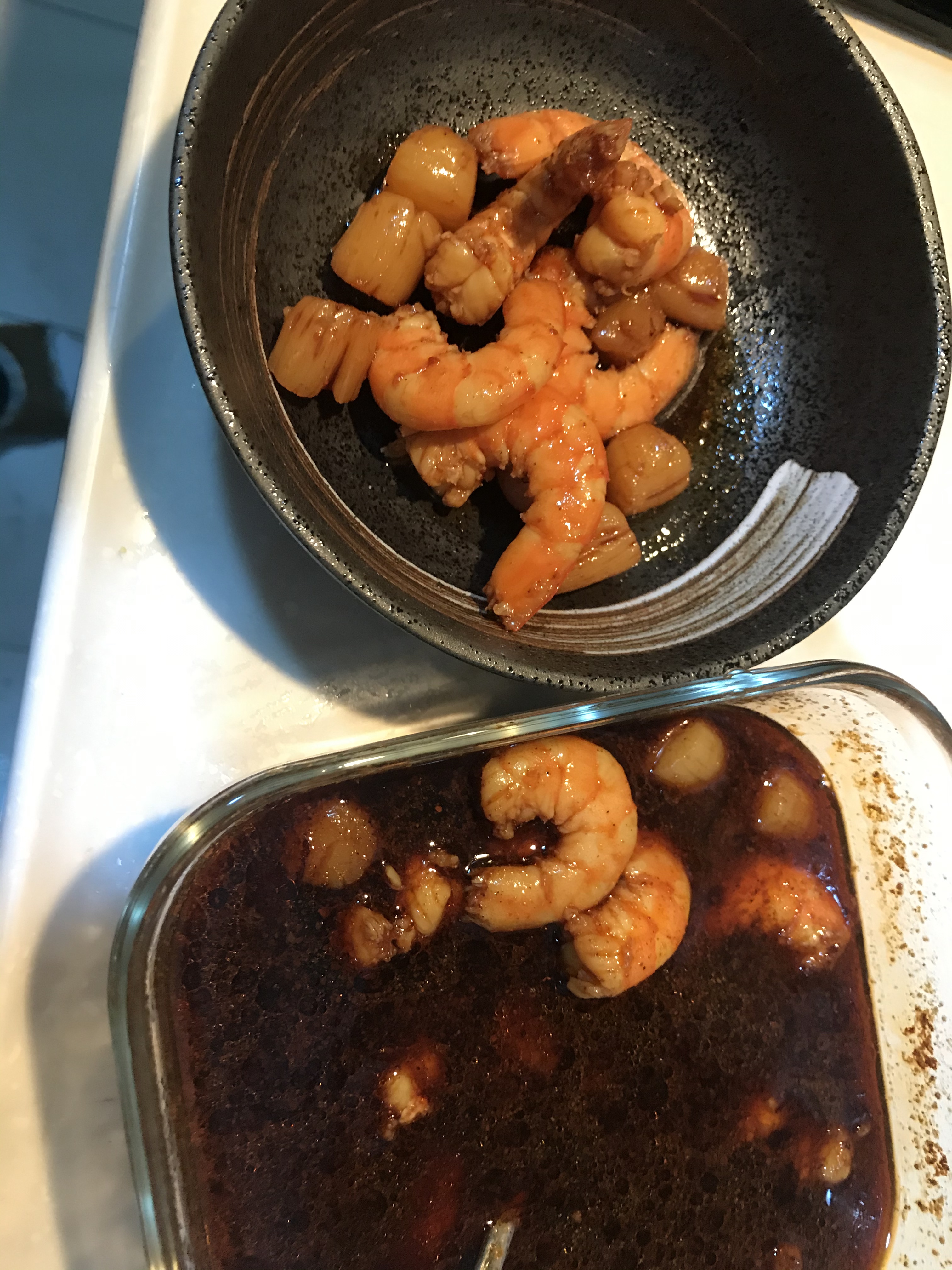 麻辣炝小海鲜，鲜贝对虾的做法 步骤7