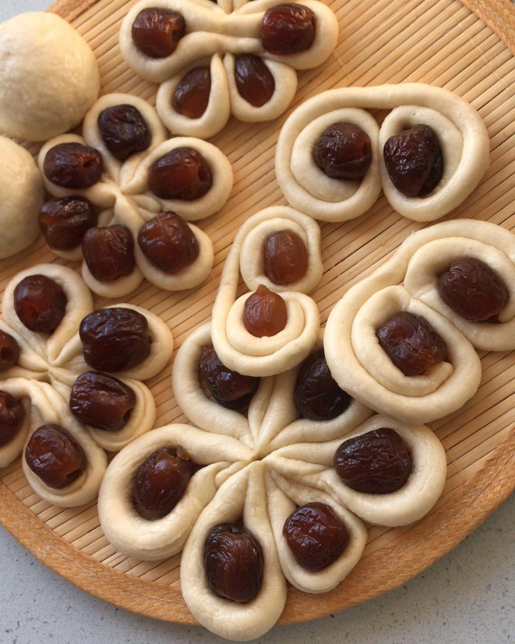 希仔妈咪hl做的蜜枣馒头