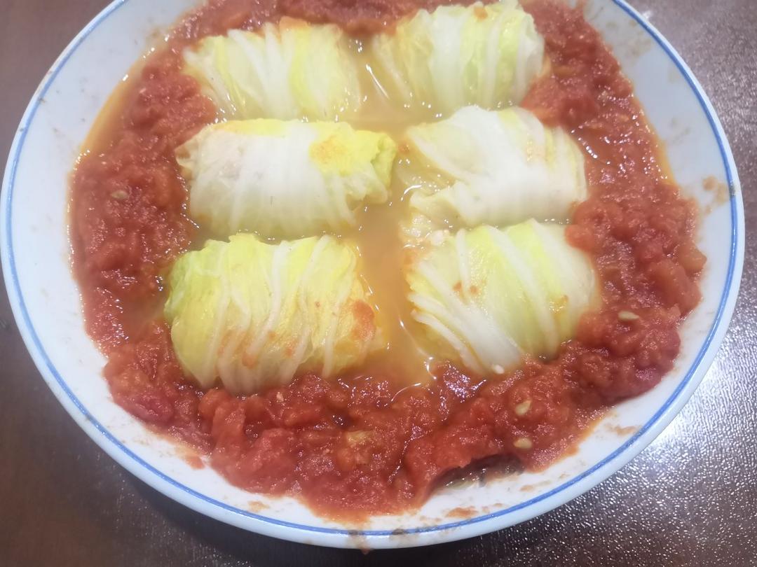 鲜虾娃娃菜卷