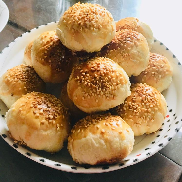 泳式鲜肉榨菜月饼
