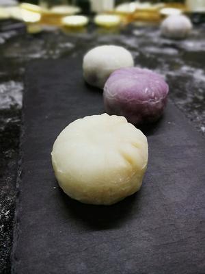 紫薯糕紫薯月饼的做法 步骤8