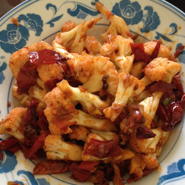 拐角洱海做的干锅麻辣菜花