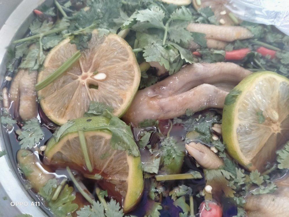 夏凉小食—泡鸭脚