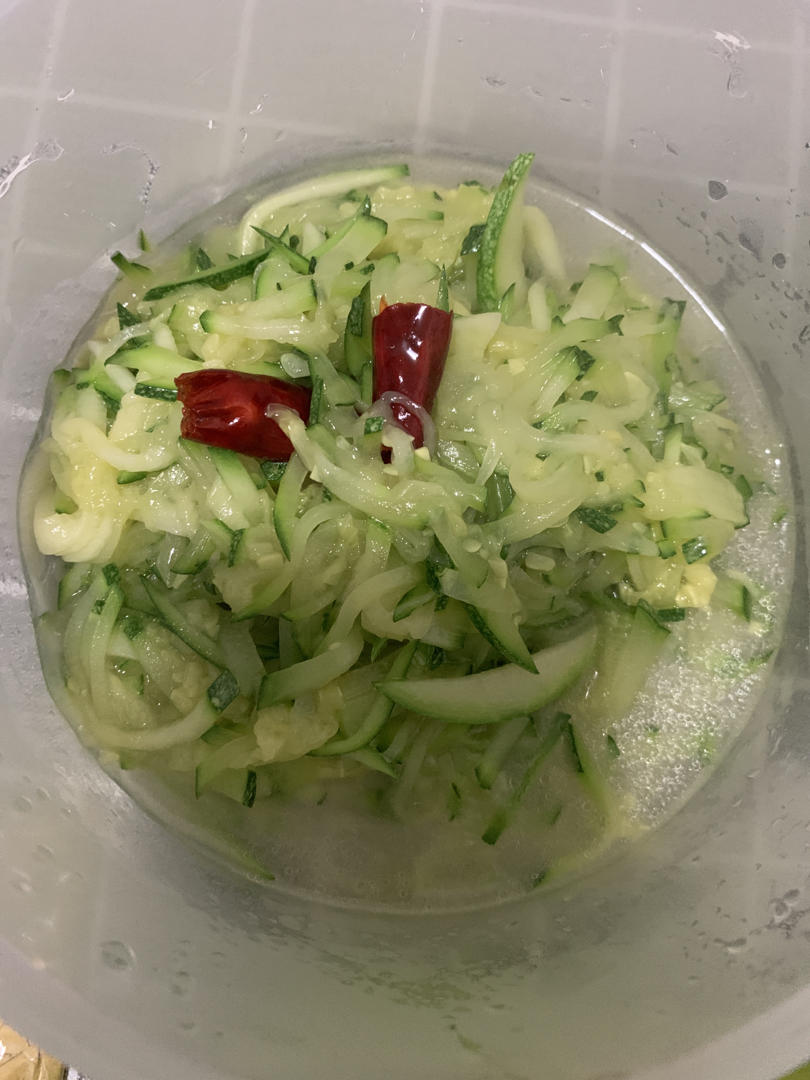 清炒小南瓜丝