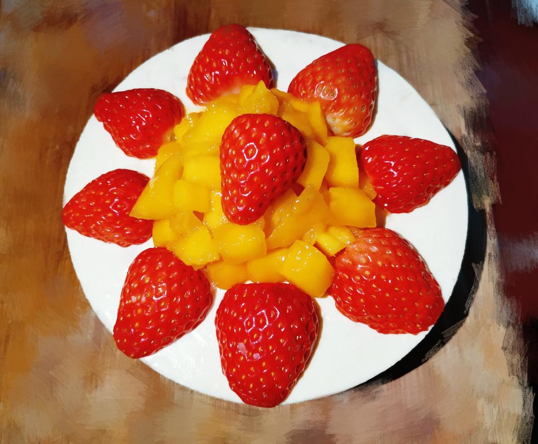 【视频】芒果慕斯（6寸） | 含镜面果胶配方