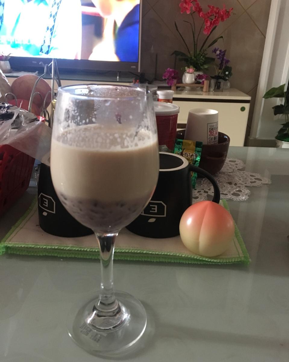 红豆奶茶