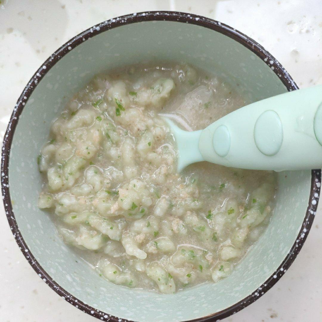 自制的虾肉面（宝宝辅食）