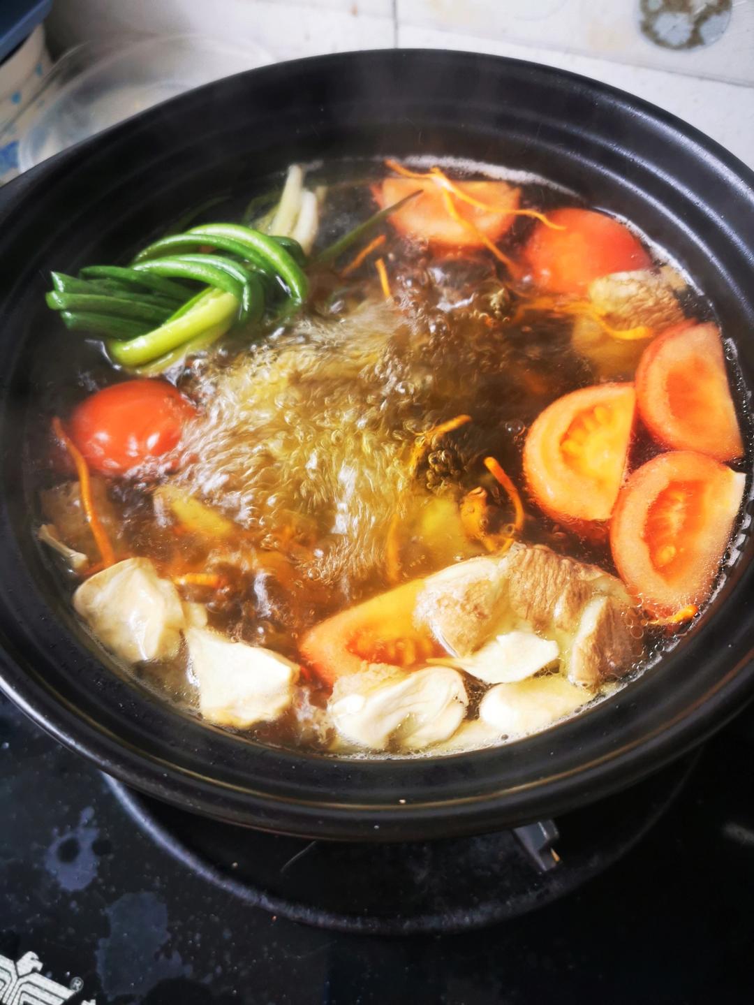 胡萝卜炖牛排骨