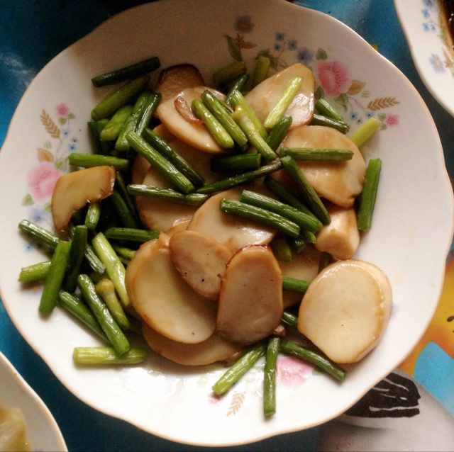 干煎杏鲍菇