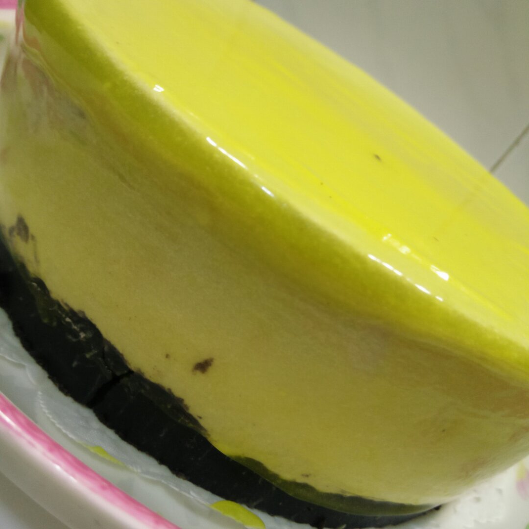 酸奶抹茶冻芝士蛋糕