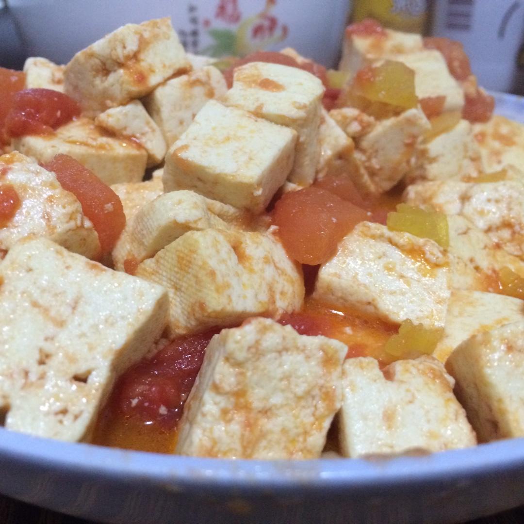 番茄豆腐