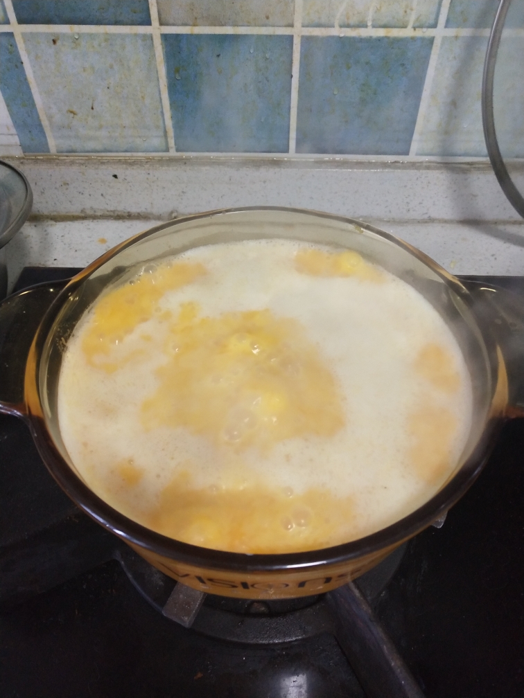 椰香牛奶南瓜粥的做法 步骤5