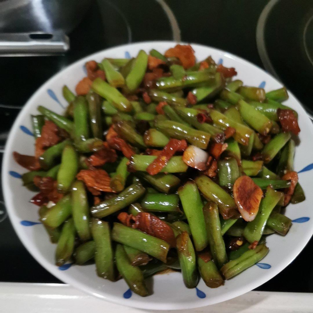 媳妇版豆角炒肉