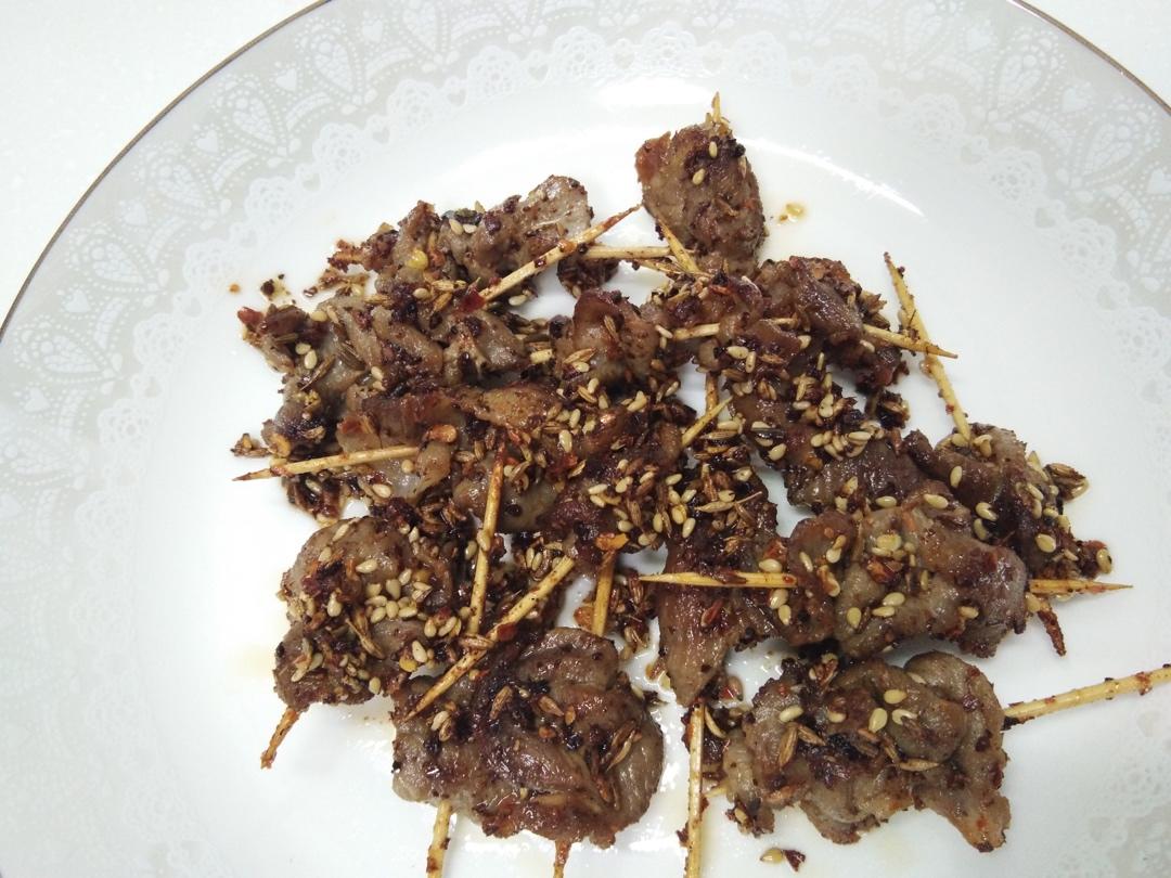 牙签羊肉