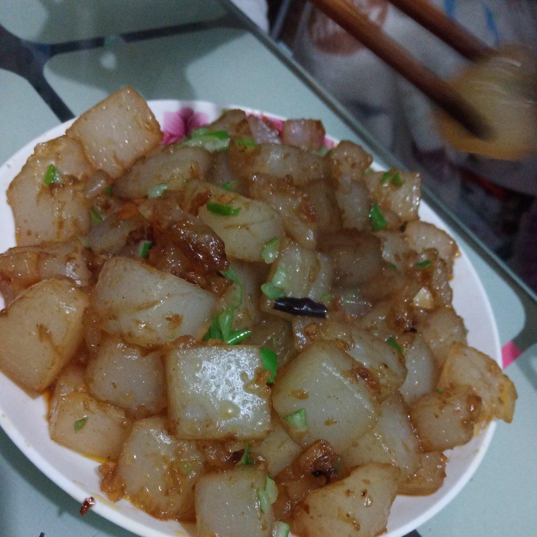 炒凉粉