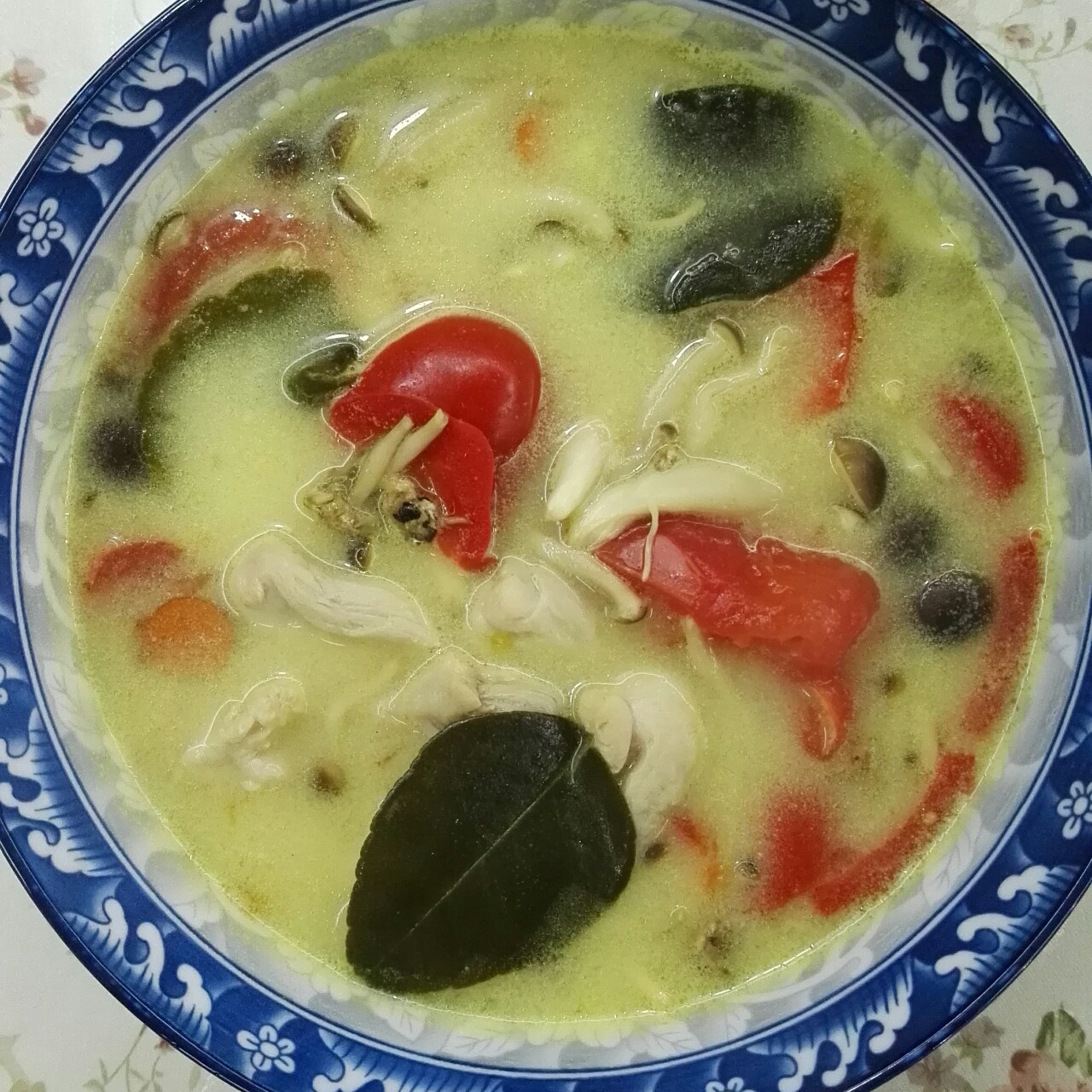 正宗泰国椰汁鸡汤Tom Kha Gai