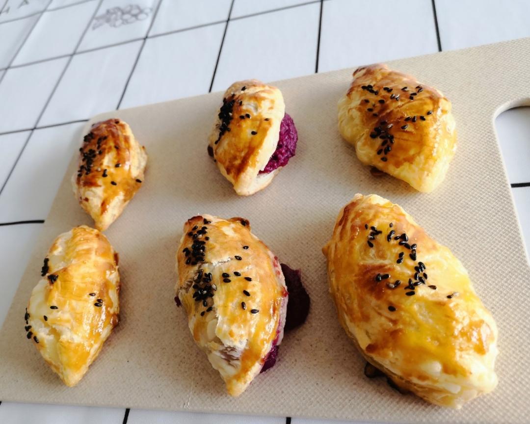 新手可做的芒果酥和紫薯酥