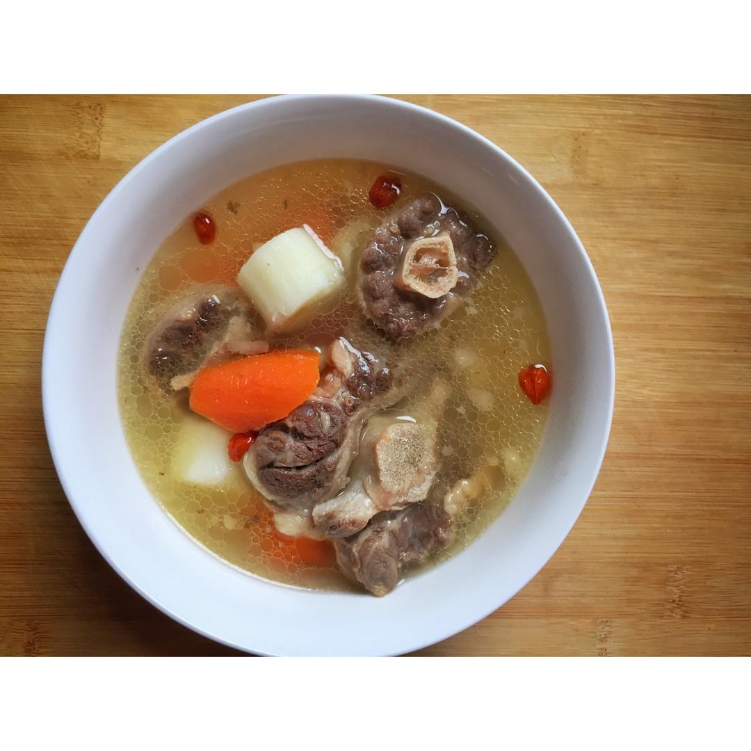山药牛肉汤