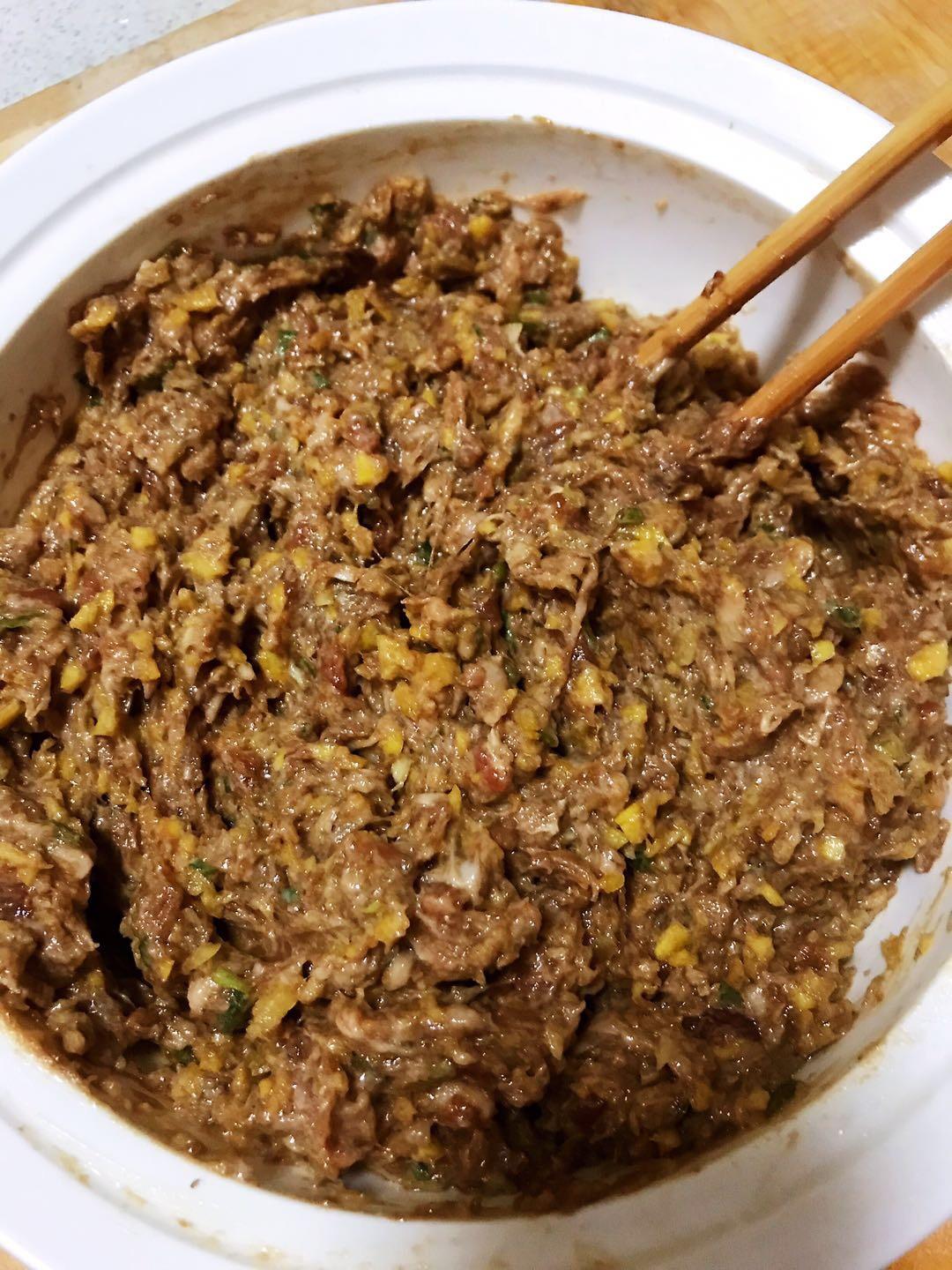 董佳佳e做的包子馅