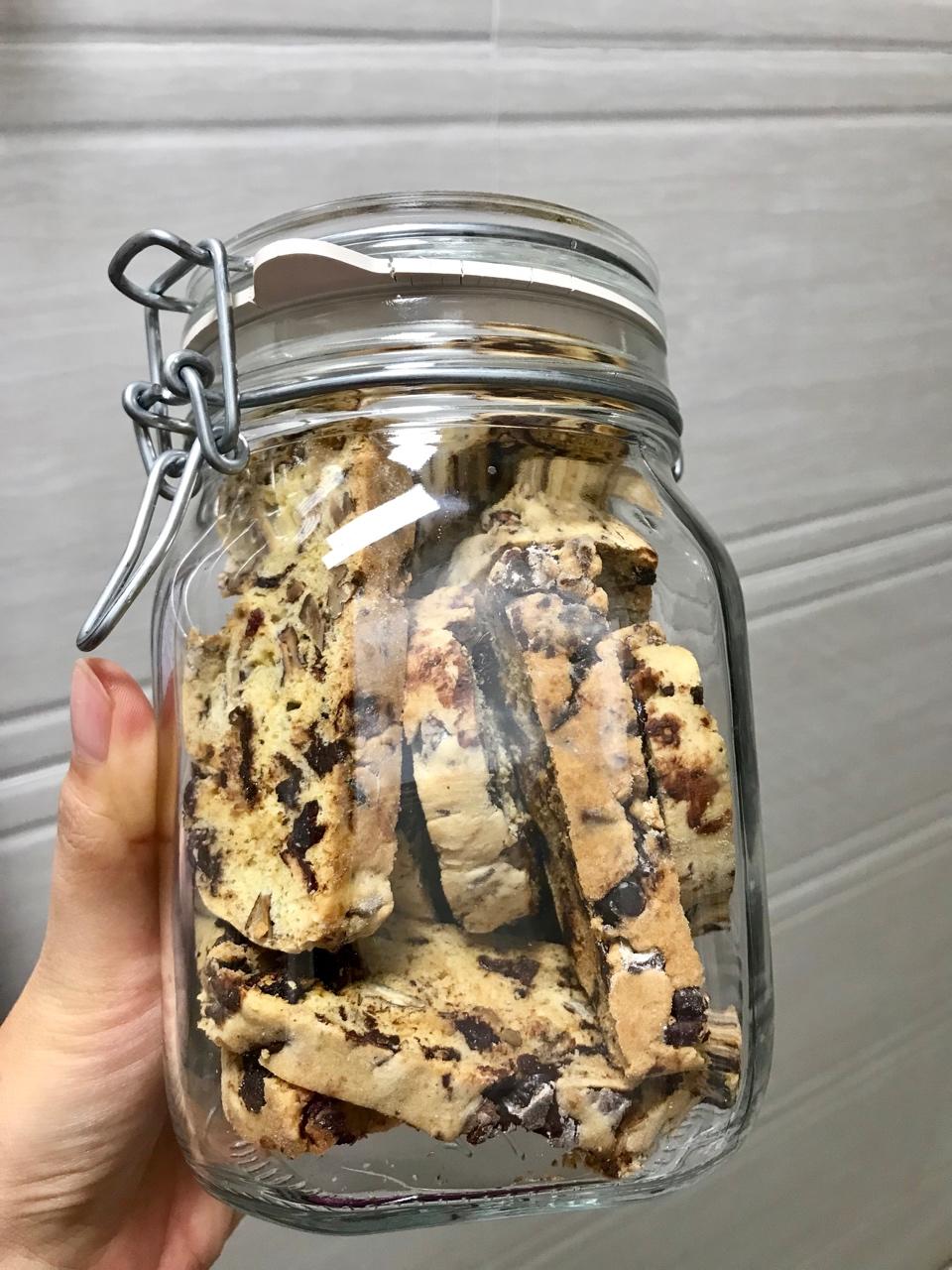 【香到爆炸的！！－黑芝麻风味意式脆饼 】Biscotti