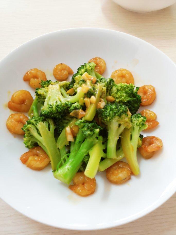 西兰花炒虾仁🍤