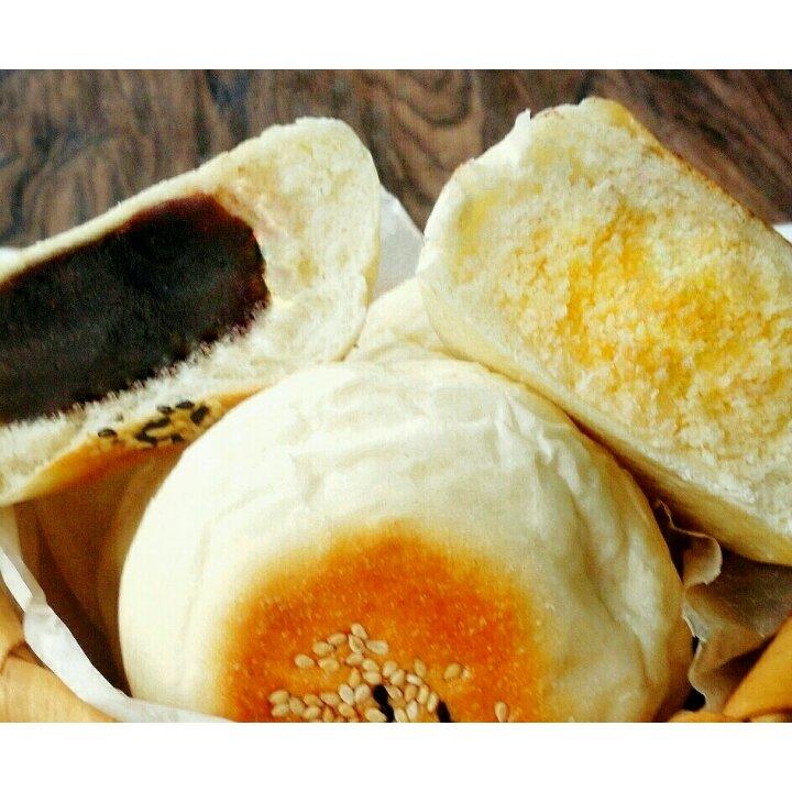 日式豆沙面包
