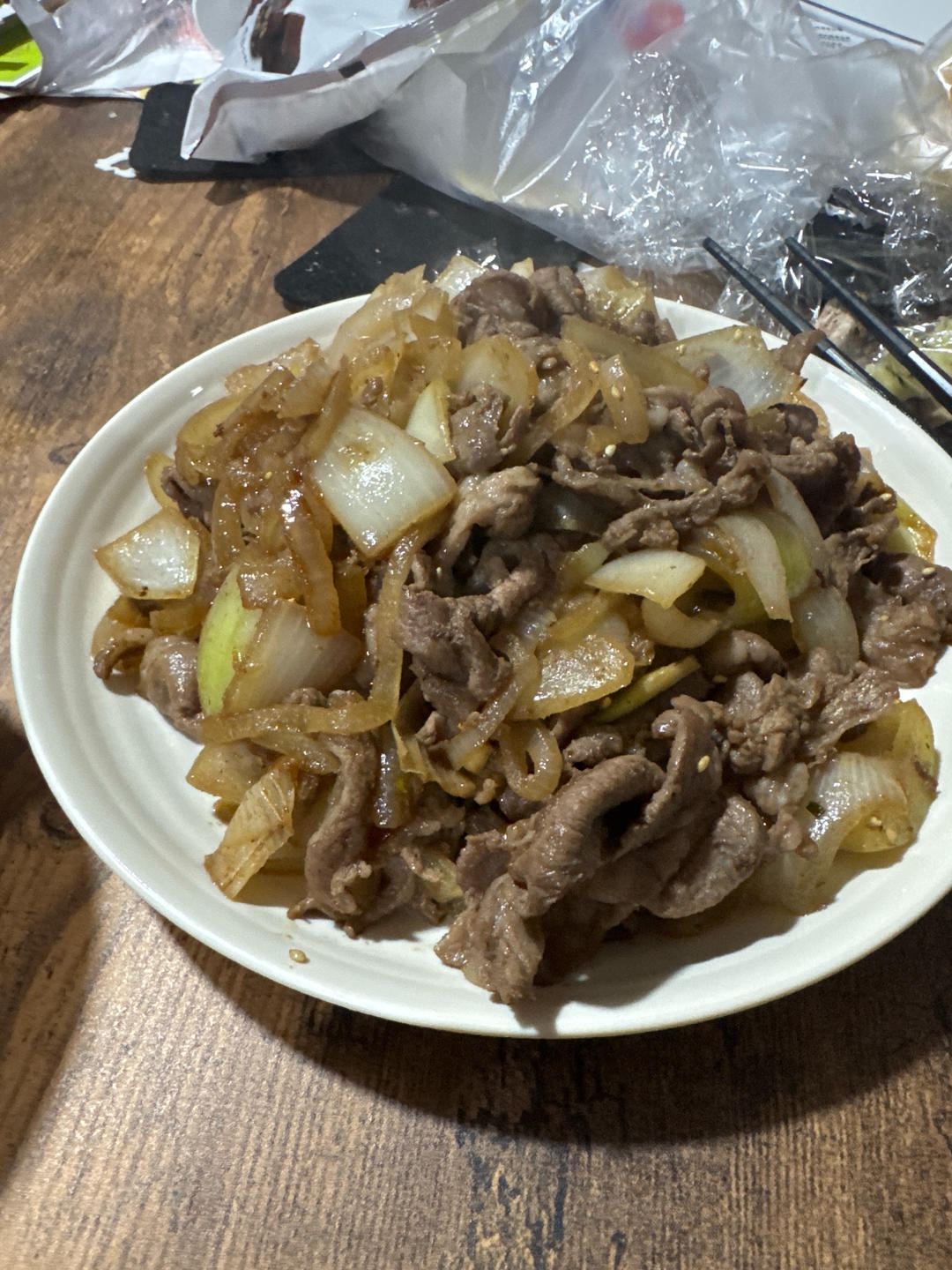 炒了20多年的葱爆羊肉