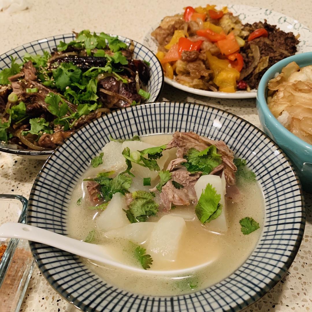 香浓鸭架冬瓜汤
