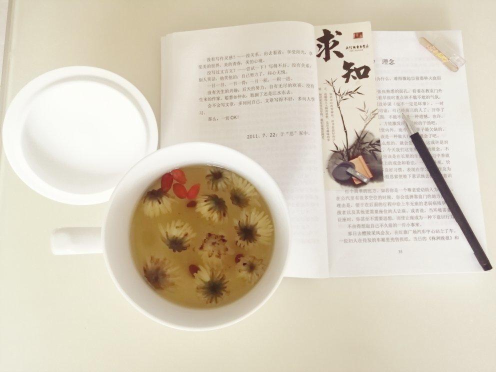 泡一壶菊花枸杞茶，静享美好的下午茶时光
