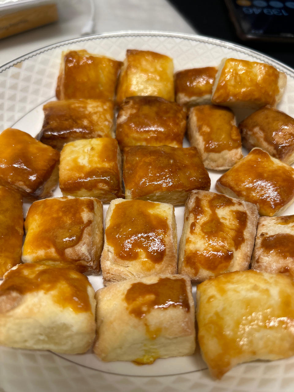 消耗淡奶油的司康