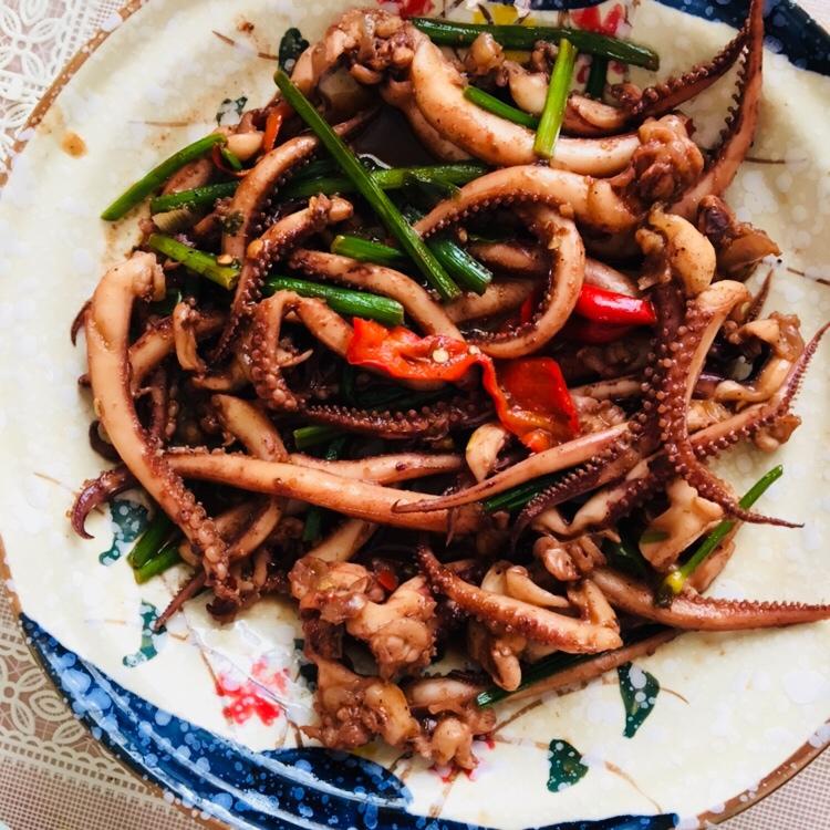 老干妈辣炒鱿鱼须