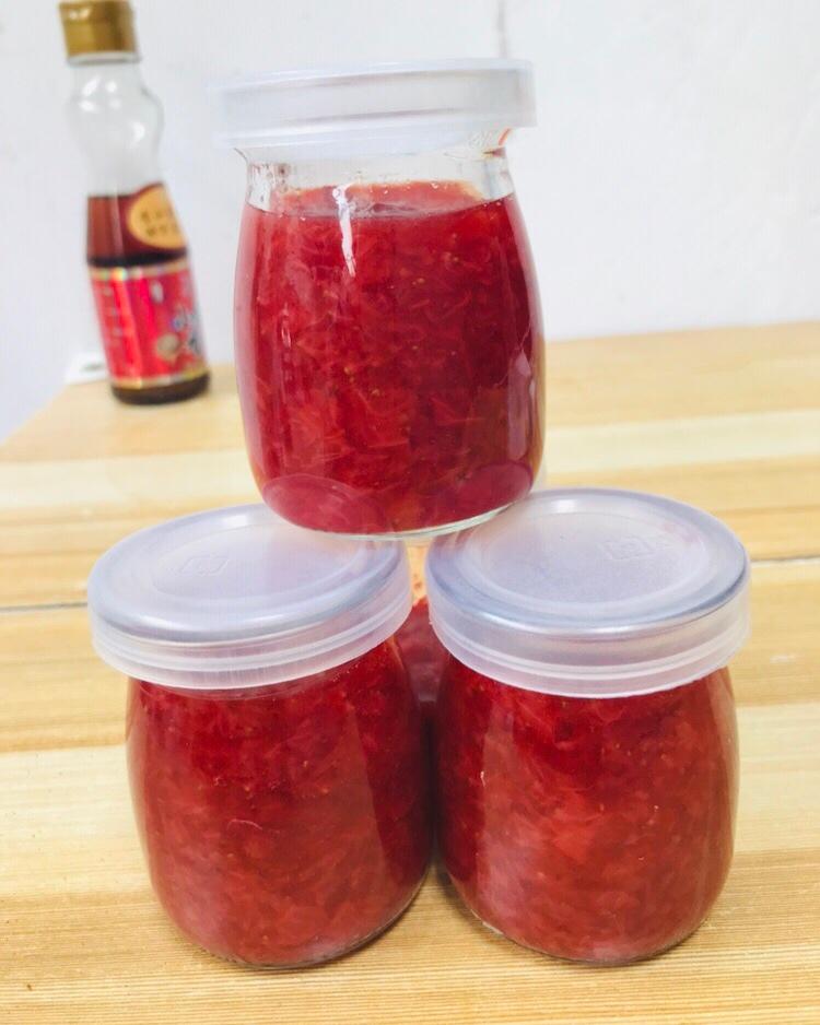 自制无添加草莓酱