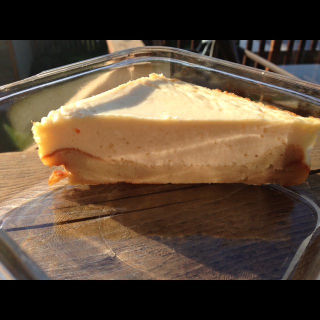 杏仁乳酪双层蛋糕块