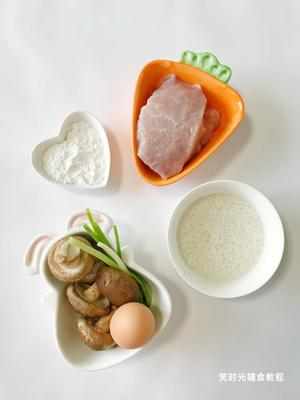 香菇猪肉米丸&午餐肉的做法 步骤1