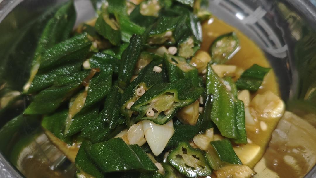 蚝油秋葵