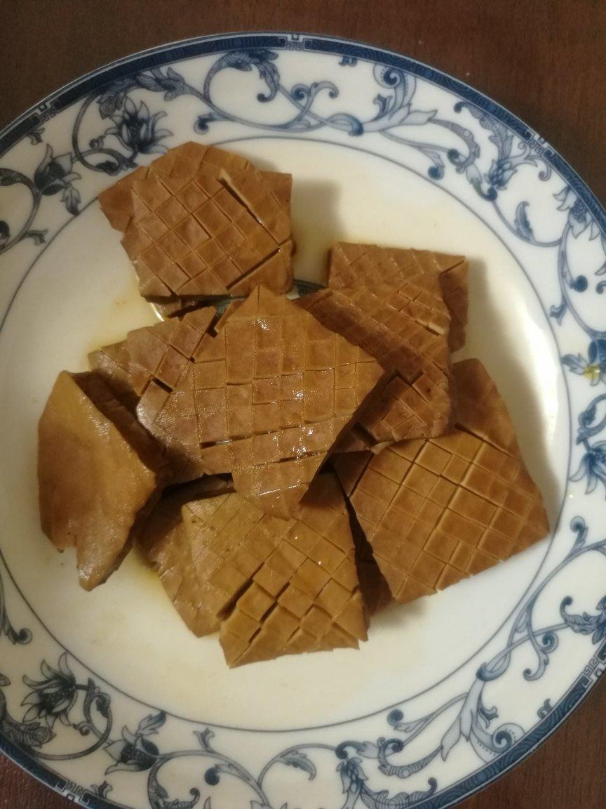 豆腐干的朴素吃法