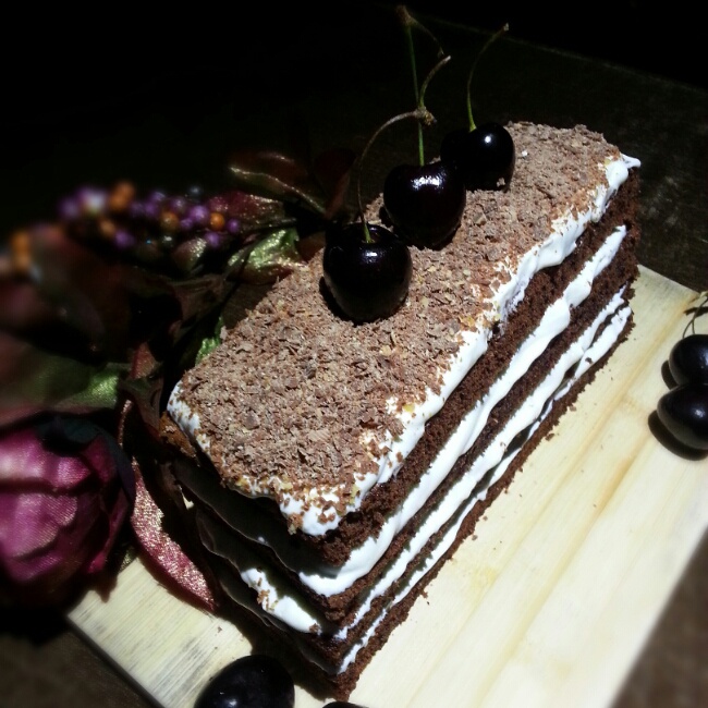 小嶋老师的橘味利口酒风味巧克力蛋糕