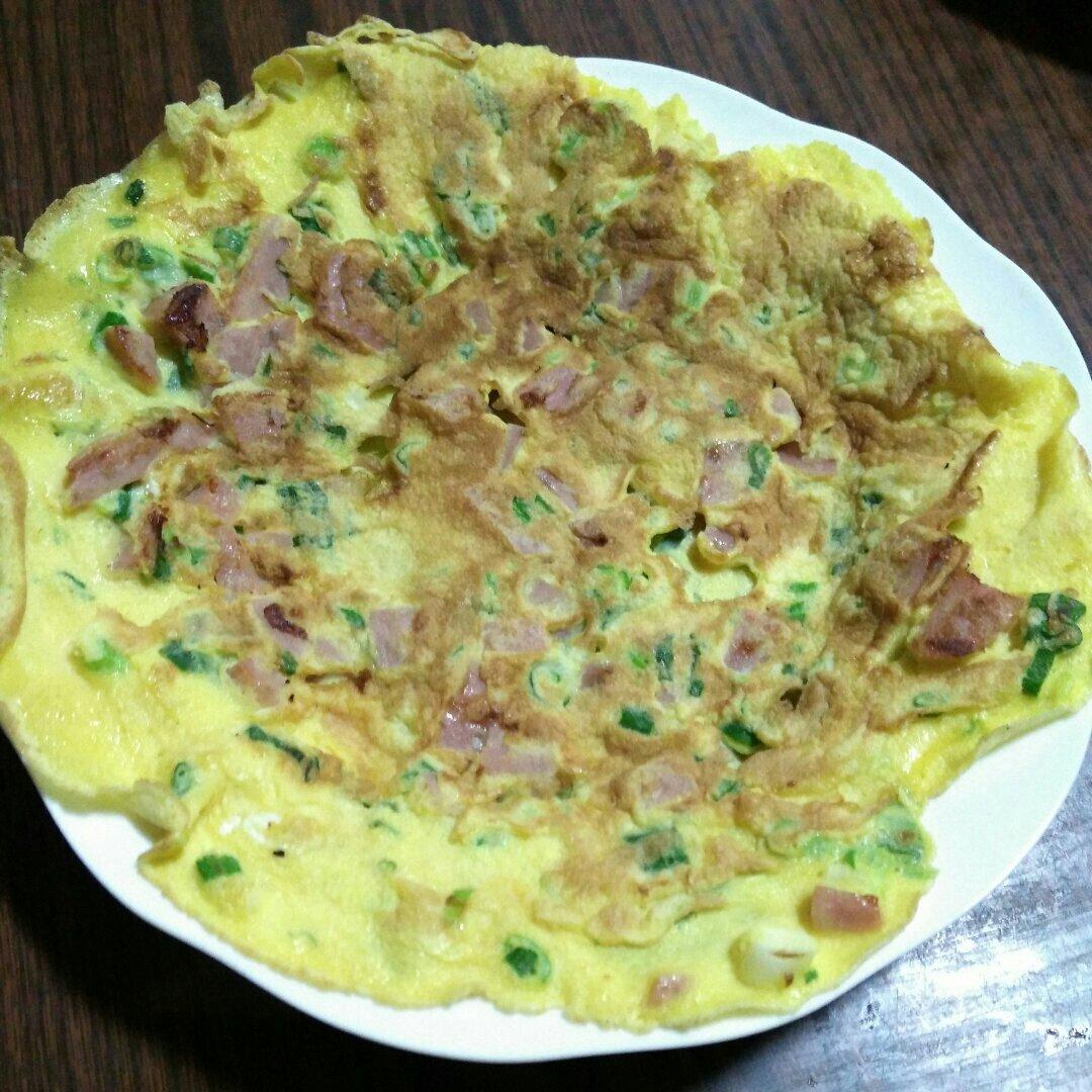葱花鸡蛋饼