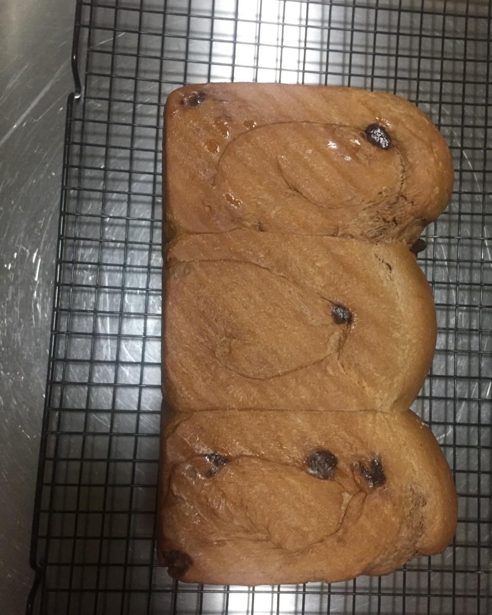 奶油巧克力吐司