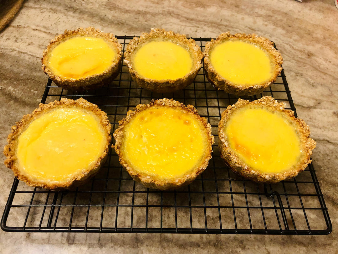 减脂也能吃的燕麦蛋挞