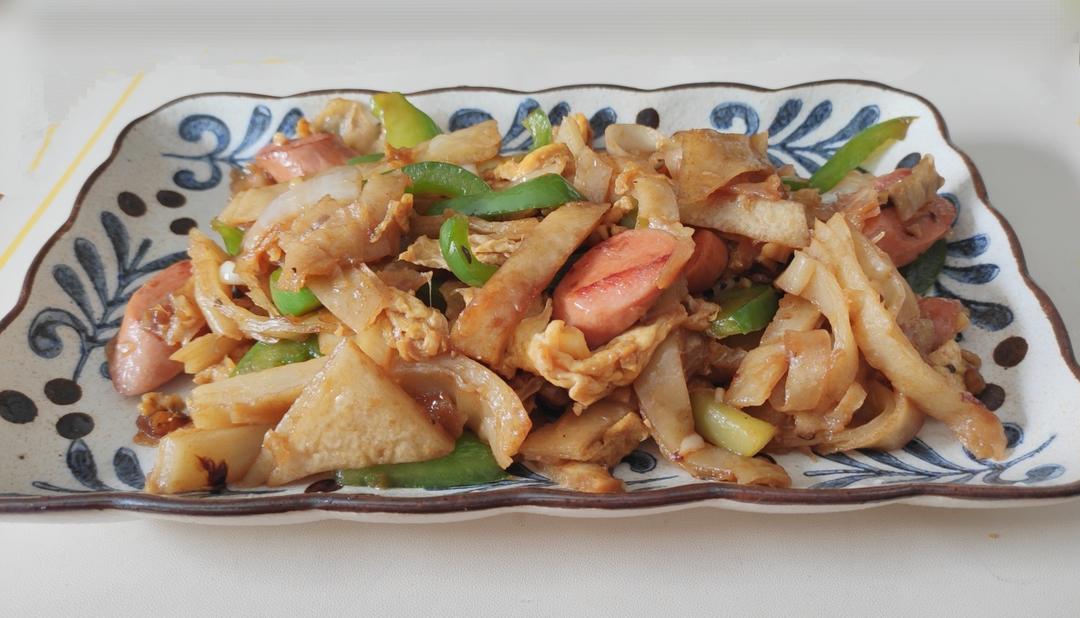鸡蛋炒饼