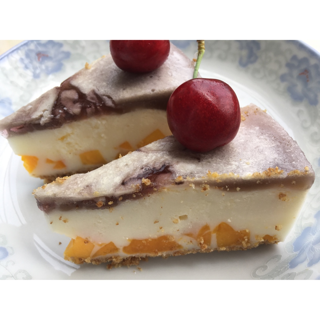 【视频】芒果慕斯（6寸） | 含镜面果胶配方